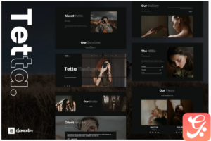 Tetta - Photography & Portfolio Elementor Template Kit