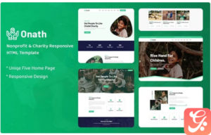 Onath - Nonprofit Charity Responsive Website Template 1.0