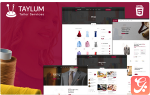 Taylum stylish custom clothing tailor Website Template 1.0