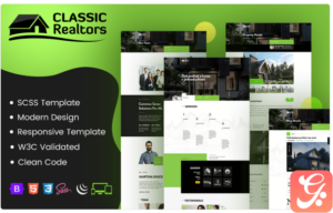 Classic Realtors - HTML5 & SCSS Website Template 1.0