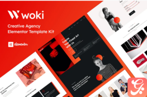 Woki - Creative Agency Elementor Template Kit
