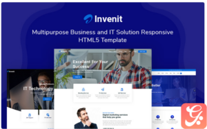 Invenit - Multipurpose Business and IT Solution Responsive Website Template 1.0