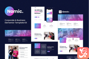 Nomic - Corporate & Business Elementor Template Kit
