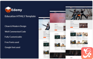 Edemy - Education HTML5 Website Template 1.0