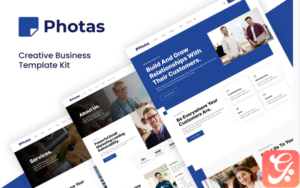 Photas - Email Marketing Company Elementor Template Kit