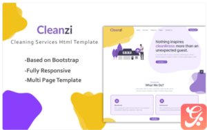 Cleanzi - Cleaning Service Html Website Template 1.0