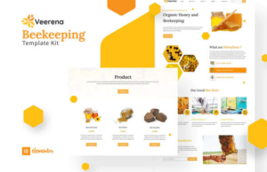 Veerena - Honey Bee Elementor Template Kit
