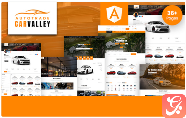 Carvalley Auto Trade Listing Directory Angular Website Template