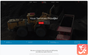 Service Provider - HTML5 responsive website template Website Template 1.0