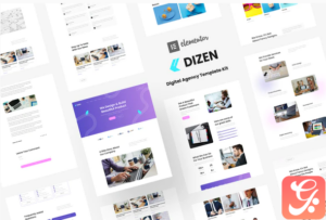 Dizen - Digital Agency Elementor Template Kit