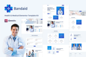 Bandaid - Health & Medical Elementor Template Kit