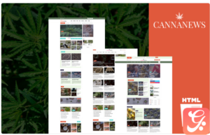 Cannanews | Cannabis Online Magazine HTML5 Website Template 1.0