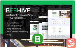 Beehive | Job Listing HTML5 Website Template 1.0