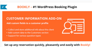 Bookly Customer Information 3.8