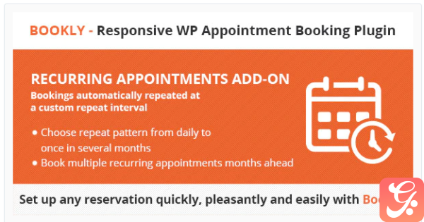 Bookly Recurring Appointments Add on 4.2