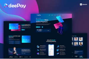 DeePay - Card Payment & Online Banking Elementor Template Kit