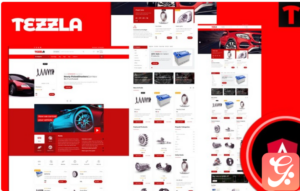 Tezzla | Automobile & Car accessories Shop Angular Website Template 1.0
