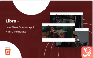 Libra - Law Firm Bootstrap 5 Website template Website Template 1.0