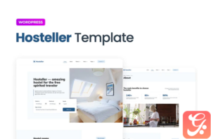 Hosteller – Hostel Booking Elementor Template Kit