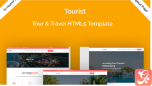 Tourist - Trous, Travels & Hotel Booking Website Template 1.0