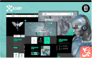 Azary - Robot Website Template 1.0