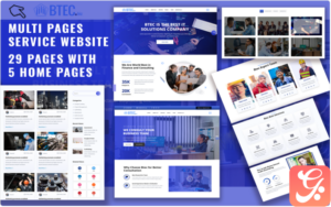 Btec - Business Services Responsive HTML5 Website Templates 1.0