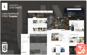 Luxloft - Modern Apartment HTML 5 Website Template 1.0
