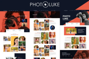 Photoluke - Photography Elementor Template Kit