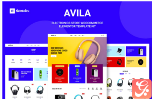 Avila - Electronic WooCommerce Elementor Template Kit