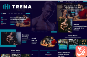 Trena - Sport & Fitness Trainer Services Elementor Template Kit