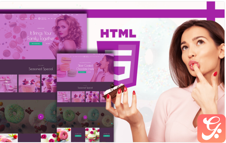 Sweatz - Sweets Shop Website Template 1.0