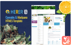 Herrer - Medical Marijuana Website Template 1.0