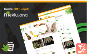 Mekiwana - Medical Cannabis HTML5 Website Template 1.0