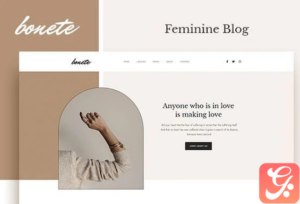 Bonete - Feminine Blog Elementor Template Kit