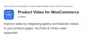 Product Video for WooCommerce 1.7.0