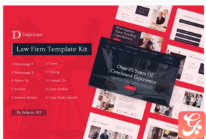 Deprouse | Lawfrim & Attorneys Elementor Template Kit