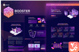 Booster - Proxy & App VPN Service Elementor Template Kit