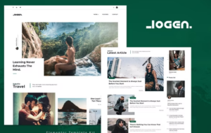Logen - Lifestyle Blog Elementor Template Kit