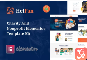HelFan - Charity and Nonprofit Elementor Template Kit