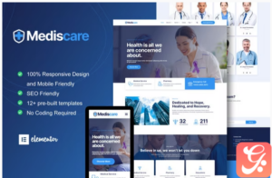 MedisCare - Medical Service Elementor Template Kit