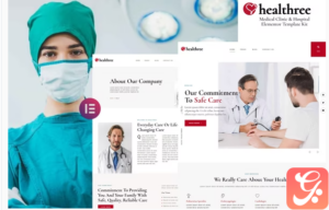 Healthree - Medical Clinic & Hospital Elementor Template Kit