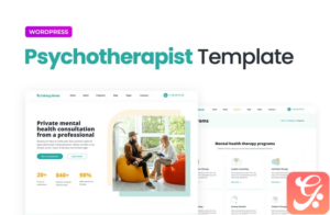 Talking Minds – Psychotherapist Elementor Template Kit