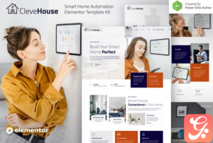 Clevehouse – Smart Home Automation Elementor Template Kit