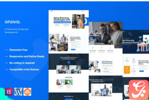 Onova - Technology IT Solutions Elementor Template Kit