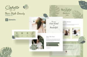 Cabello - Professional Stylist Elementor Template Kit