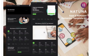 Natoora - Natural & Organic Soap Shop Elementor Template Kit