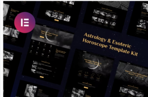 Mystik | Astrology & Esoteric Horoscope Elementor Template Kit