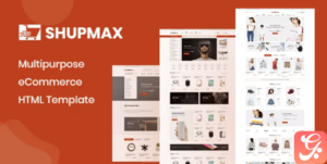 Shupmax - Multipurpose eCommerce HTML Template