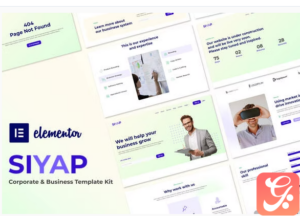 Siyap - Corporate & Business Elementor Template Kit
