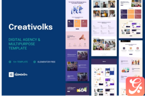 Creativolks - Creative & Business Agency Elementor Template Kit